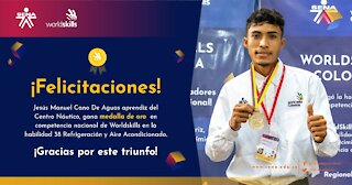 Jesús Cano, el joven ejemplo de Arjona que representará a Colombia