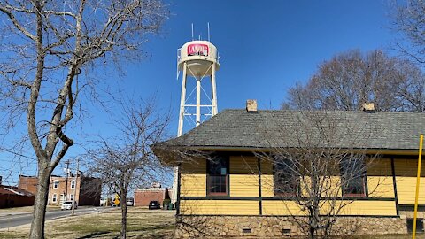 Walking tour of Landis, NC