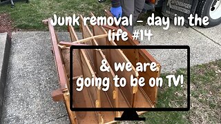 Junk removal - A day in the life #14 and Lug Stars Will Be Featured on a TV show in Columbus!