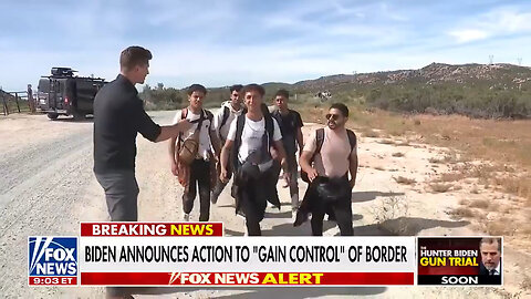 Middle Eastern Men From Egypt, Jordan, & Turkey Crossing Illegally Into Jacumba, California
