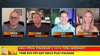 Thursday Night Football Predictions | Weekend NFL & CBB Betting Tips | The Hustle Podcast Dec 14