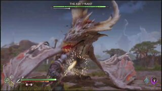 The Ash Tyrant Dragon Boss Fight | God of War: Ragnarök 4K Clips (PS5, PS4) | God of War Ragnarok