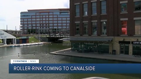 Largest outdoor roller rink in New York State opening at Buffalo's Canalside on August 20