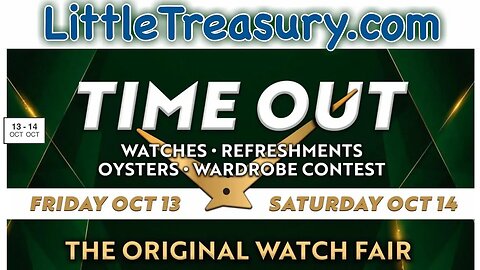 Little Treasury - Time Out Watch Fair 2023