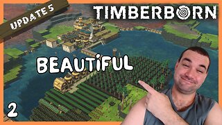 Securing Our Water Source, I Thought This Was Hard? | Timberborn Update 5 | 2