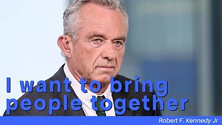 Robert Kennedy Jr, I'm Proud That President Trump Likes Me