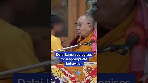 Dalai Lama apologises after asking boy to ‘suck my tongue’ #dalailama