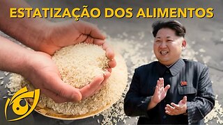 COREIA do NORTE ESTATIZA a VENDA de arroz e milho