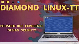 Diamond Linux TT - Polished KDE Experience | Debian Stability