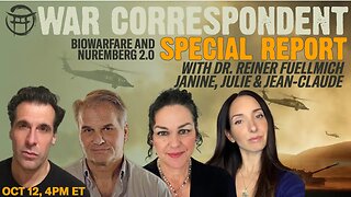 WAR CORRESPONDENT WITH DR REINER FUELLMICH - BIOWARFARE & NUREMBERG 2.0