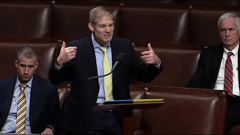 Jim Jordan Floor Speech on the Select Subcommittee on the Weaponization of the Federal Government