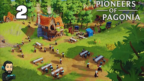 PIONEERS OF PAGONIA Gameplay - Part 2 - Wet Grassland Map [no commentary]