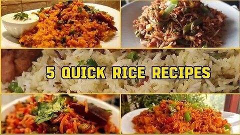 5 Delicious Rice Recipes You Must Try