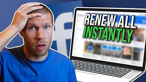 How to Renew All Your Listings on Facebook Marketplace Instantly