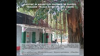 Driving in Mauritius: PHOENIX TO TAMARIN SUPER U (PT. 5 TS N0235)