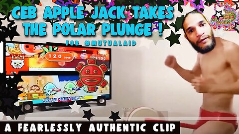 Fearlessly Authentic CLIP - Celebrating CEB Apple Jack surviving the polar plunge !
