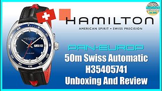 Real Looker! | Hamilton Pan Europ 50m Swiss Automatic H35405741 Unbox & Review