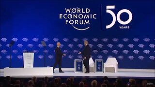 Trump and Klaus Schwab WEF 2020