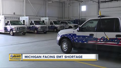 EMTs, paramedics in high demand throughout Michigan