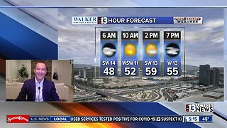 13 First Alert Las Vegas morning forecast | Mar. 26, 2020