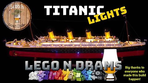 Lego N Drams Titanic Lights - 02