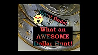 What an AWESOME Dollar Coin Hunt!