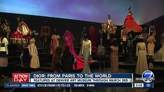 Dior exhibit runs through March 3rd