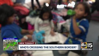 Who's crossing the southern border?