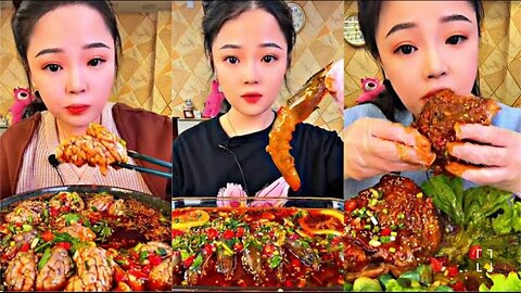 ASMR CHINESE FOOD MUKBANG EATING SHOW _ 먹방 ASMR 중국먹방 #food #asmr #viralvideo #viral #샤오위먹방