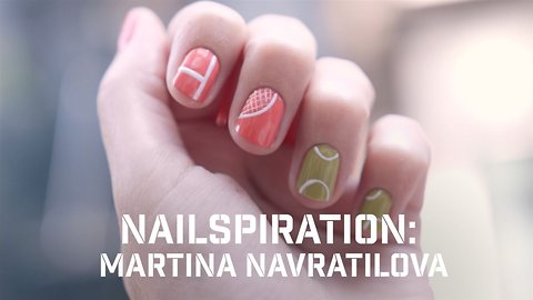 Nailspiration: Martina Navratilova