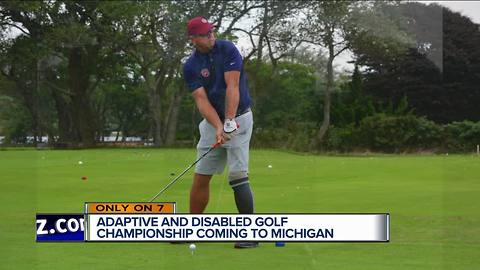 Disabled golf tournament coming to Michigan