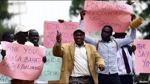 AFRICAN DIARY-CHEERS AND APPLAUSES AS UGANDA PASSES ANTI-GAY BILL.