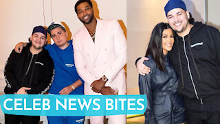 Rob Kardashian SHOWS OFF Impressive WEIGHT LOSS In Rare Appearance During Khloe Kardashians BDay!
