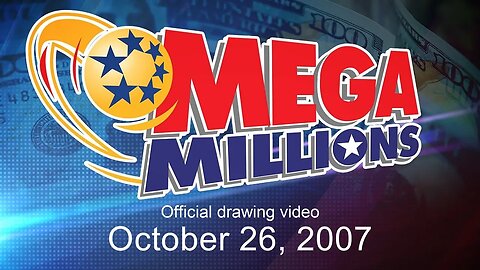 Mega Millions drawing for October 26, 2007