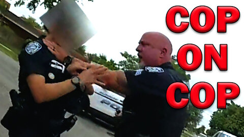 Cop On Cop In Heated Dispute Caught On Video! LEO Round Table S07E04c