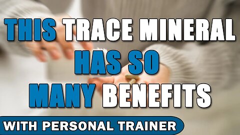 This Trace Mineral Has So Many Benefits - Should You Take It?