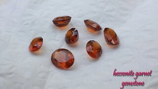 hessonite garnet gemstone