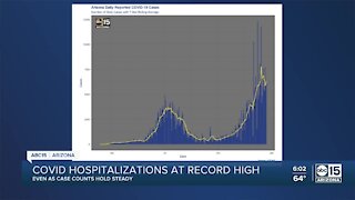 Arizona COVID hospitalizations at record high