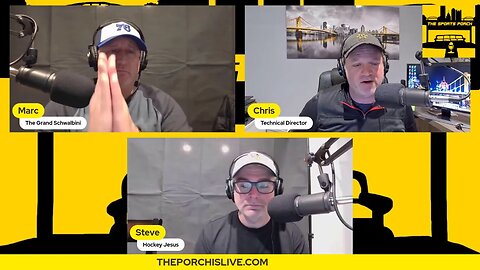 The Porch is LIVE in Pittsburgh - The Buccos are on FIRE!