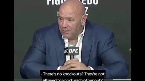 Dana White reacts to news of Mike Tyson vs Roy Jones rules no knockouts, no judging and no winner