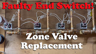 How To Troubleshoot And Fix A Honeywell Zone Valve/ No Heat On A Boiler Zone! Part Number V8043F1036