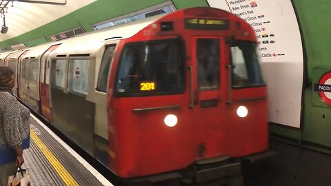 Some London Underground Tube Trains (9/2/2023)