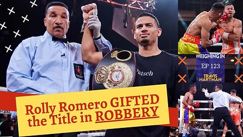 Rolly Romero Stoppage? PLUS Devin Haney Vasiliy Lomachenko PREVIEW