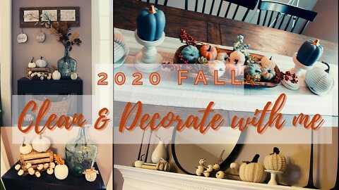 FALL CLEAN & DECORATE WITH ME