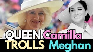 Queen Camilla TROLLS Meghan Markle in Dior For Royal Ascot