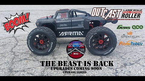 Arrma Outcast 8S EXB 5th Scale Back on the Bash