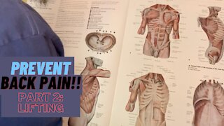 HOW TO TAKE 40% LOAD OFF OF THE LUMBAR SPINE!! (PT2/6: LIFTING)