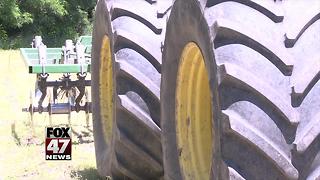 Massive tractor stolen from a Mid-Michigan farm