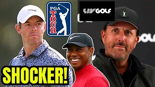PGA Tour & LIV GOLF SHOCKINGLY ANNOUNCE MERGER! End Lawsuits, Will Create New HISTORIC GOLF League!