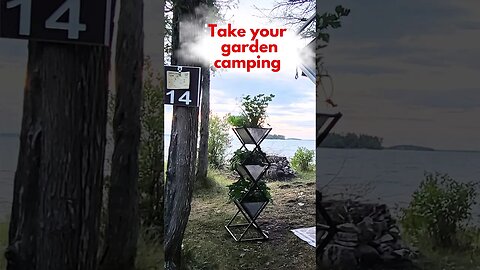 Take your garden camping!!!! NO WAY !!!